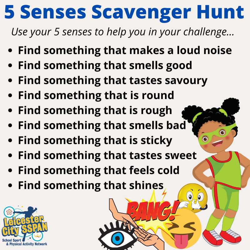 Senses Scavenger Hunt 2